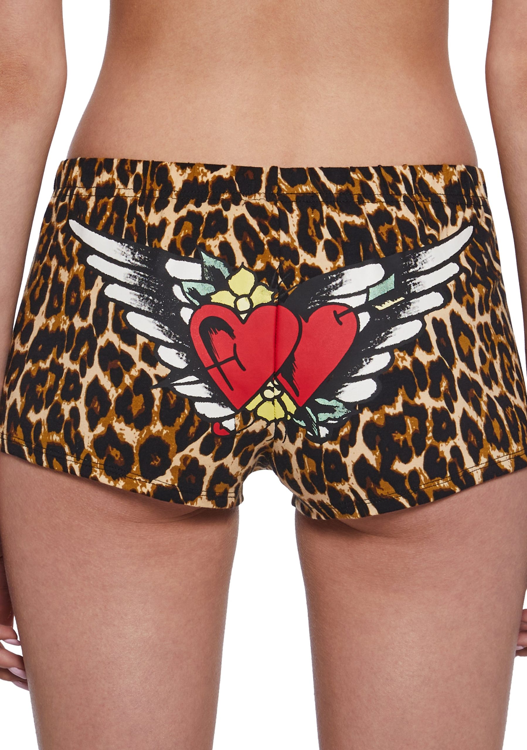 Leopard Booty Shorts - Image 6