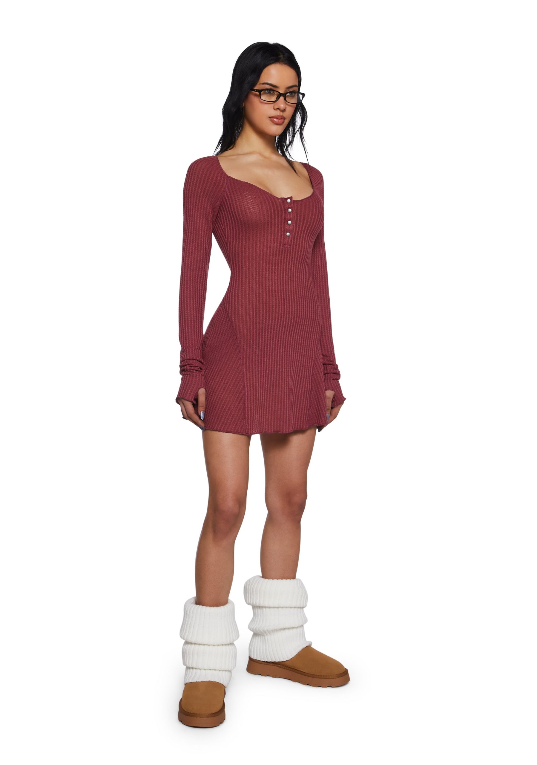 Text Me Back Mini Dress - Image 2