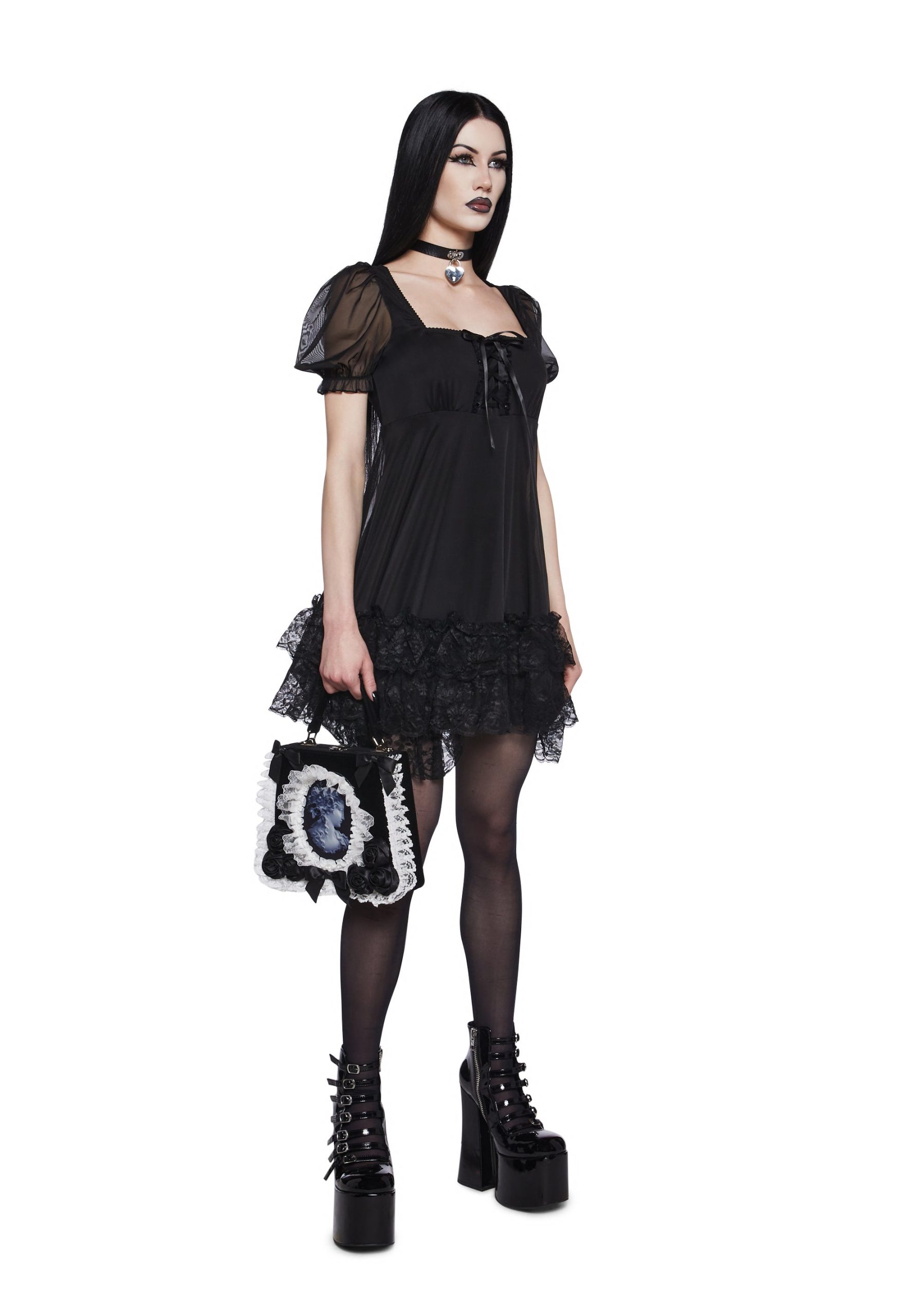 Melancholy Sweetness Babydoll Dress - Image 2