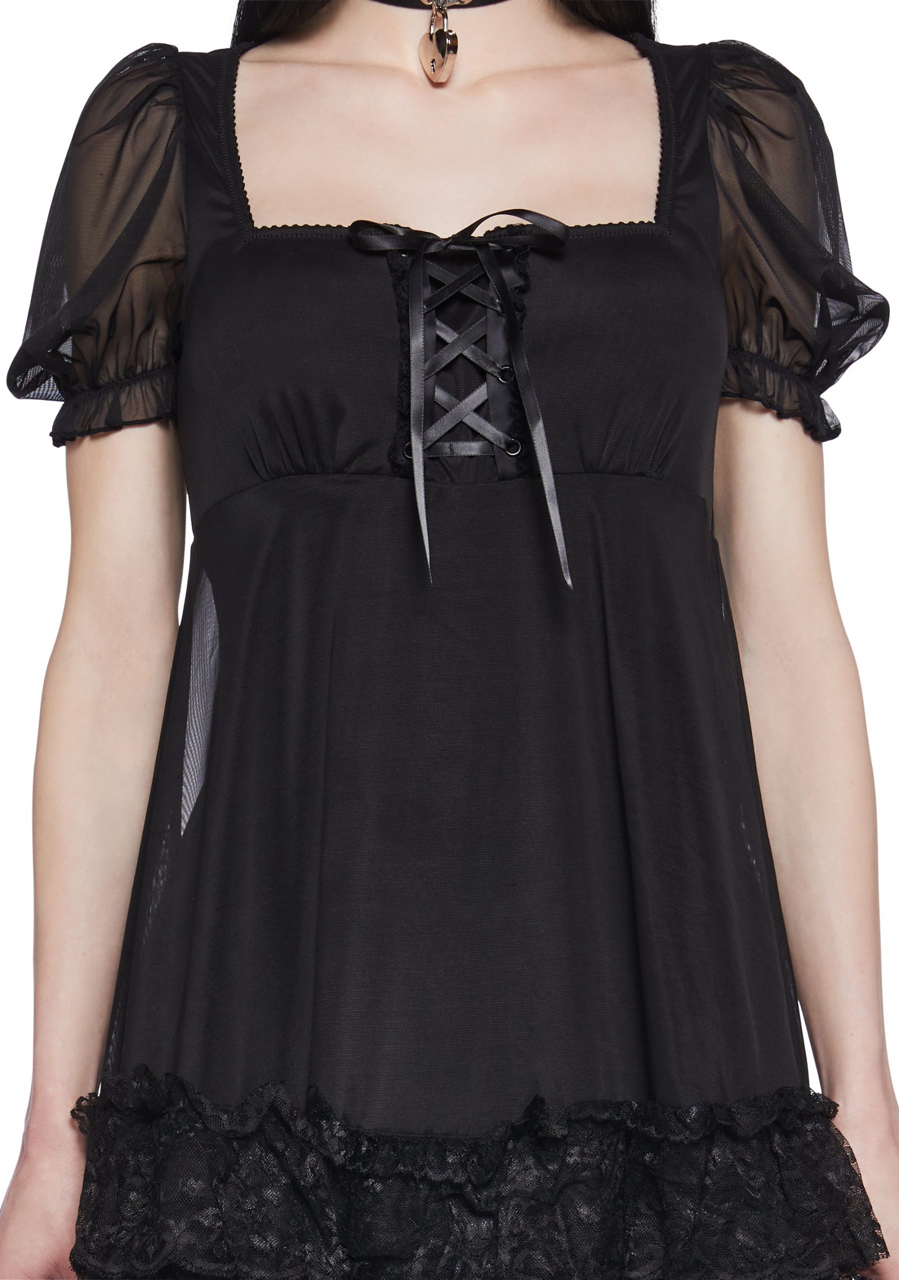 Melancholy Sweetness Babydoll Dress - Image 5