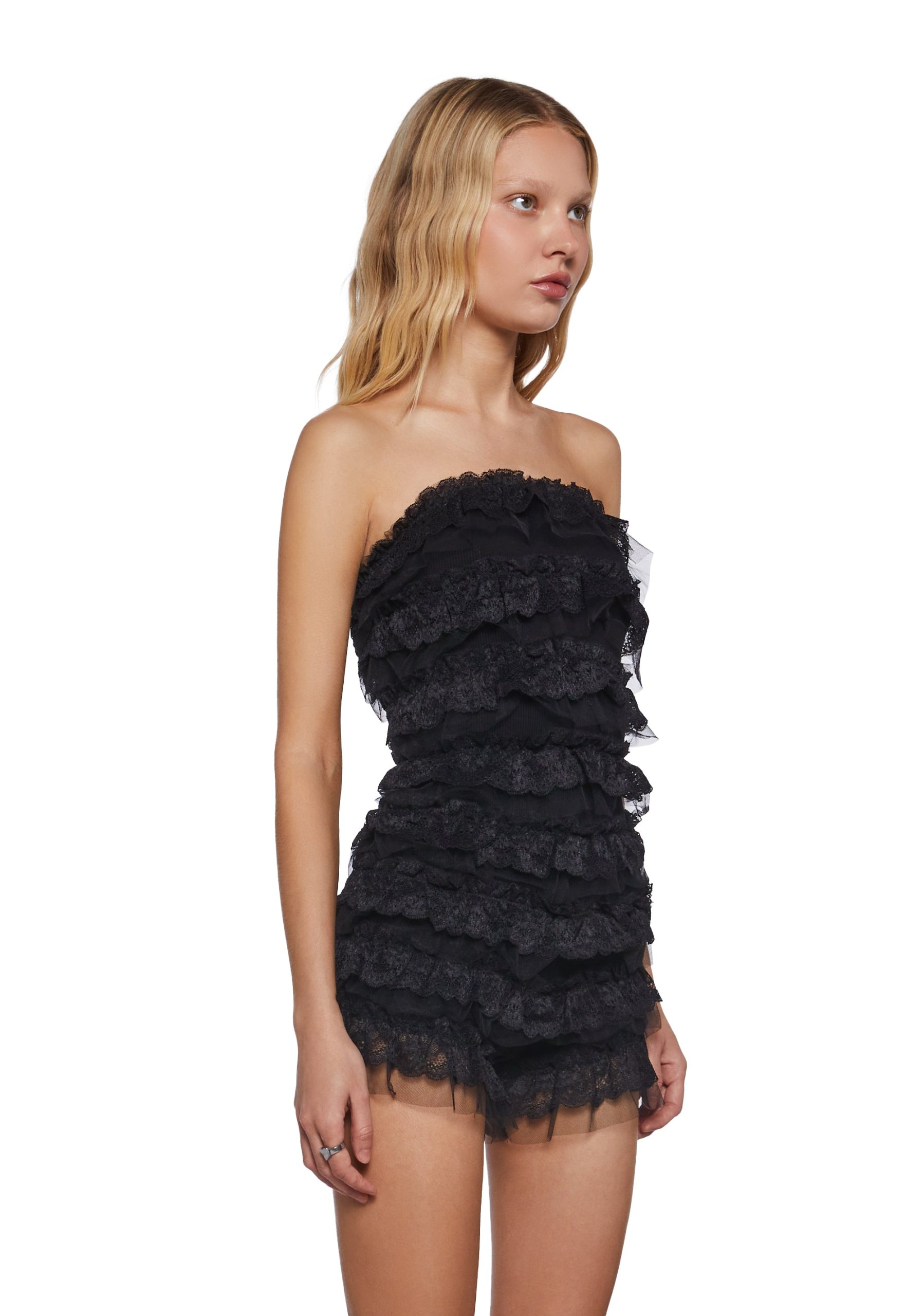 A Novel Romance Lace Romper - Image 3