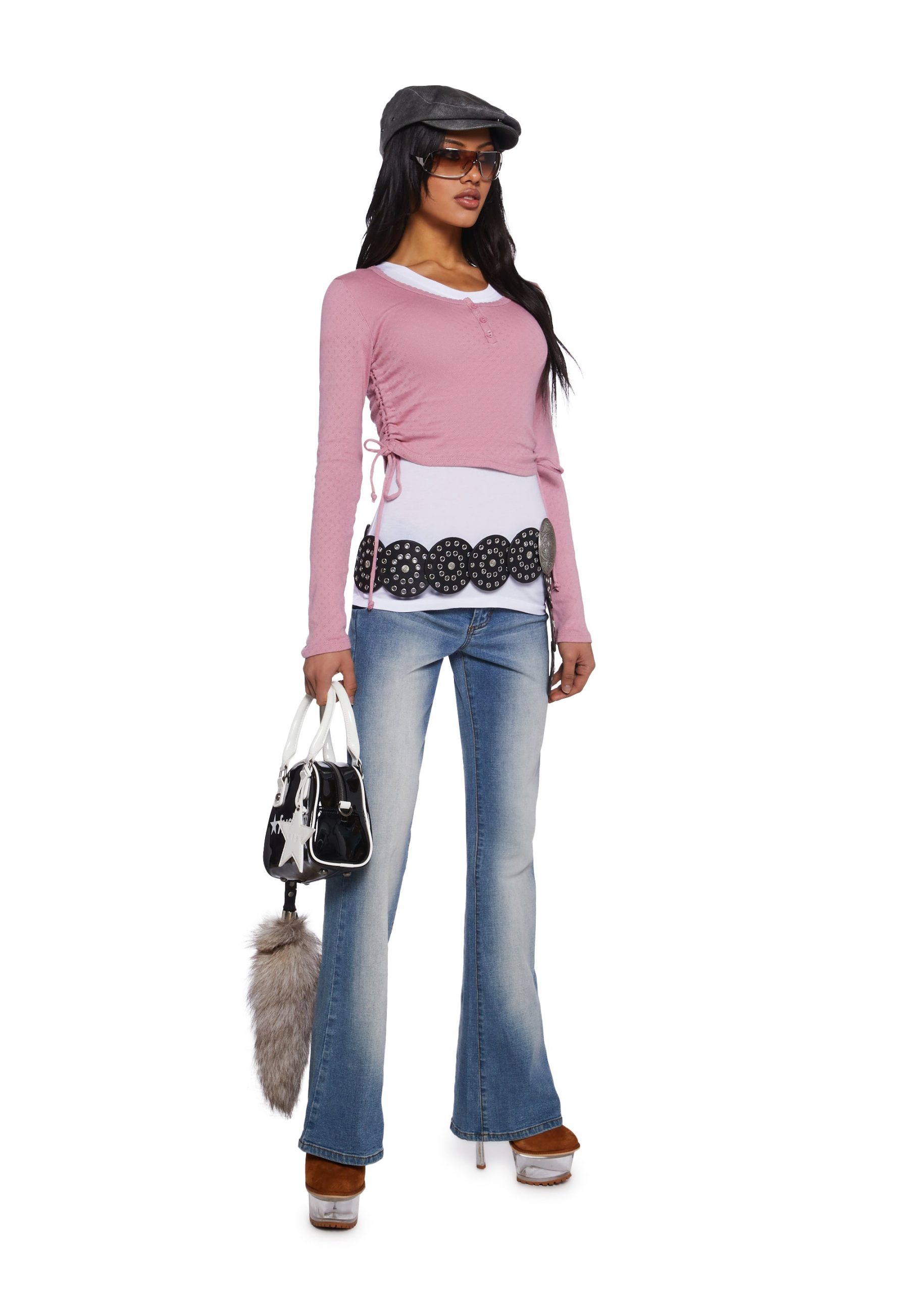 Crushed Hearts Long Sleeve Top - Image 2