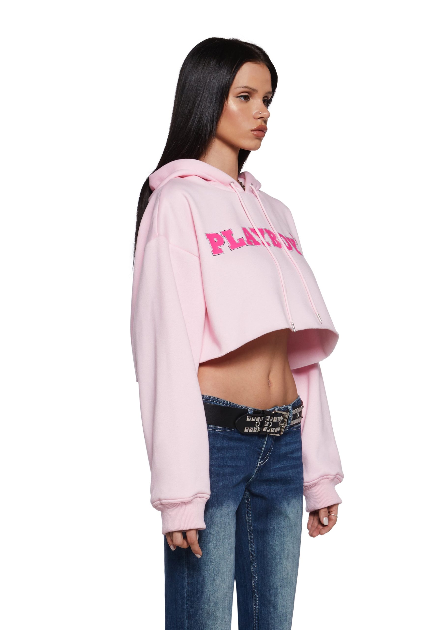 Iconic Heartthrob Cropped Hoodie - Image 3