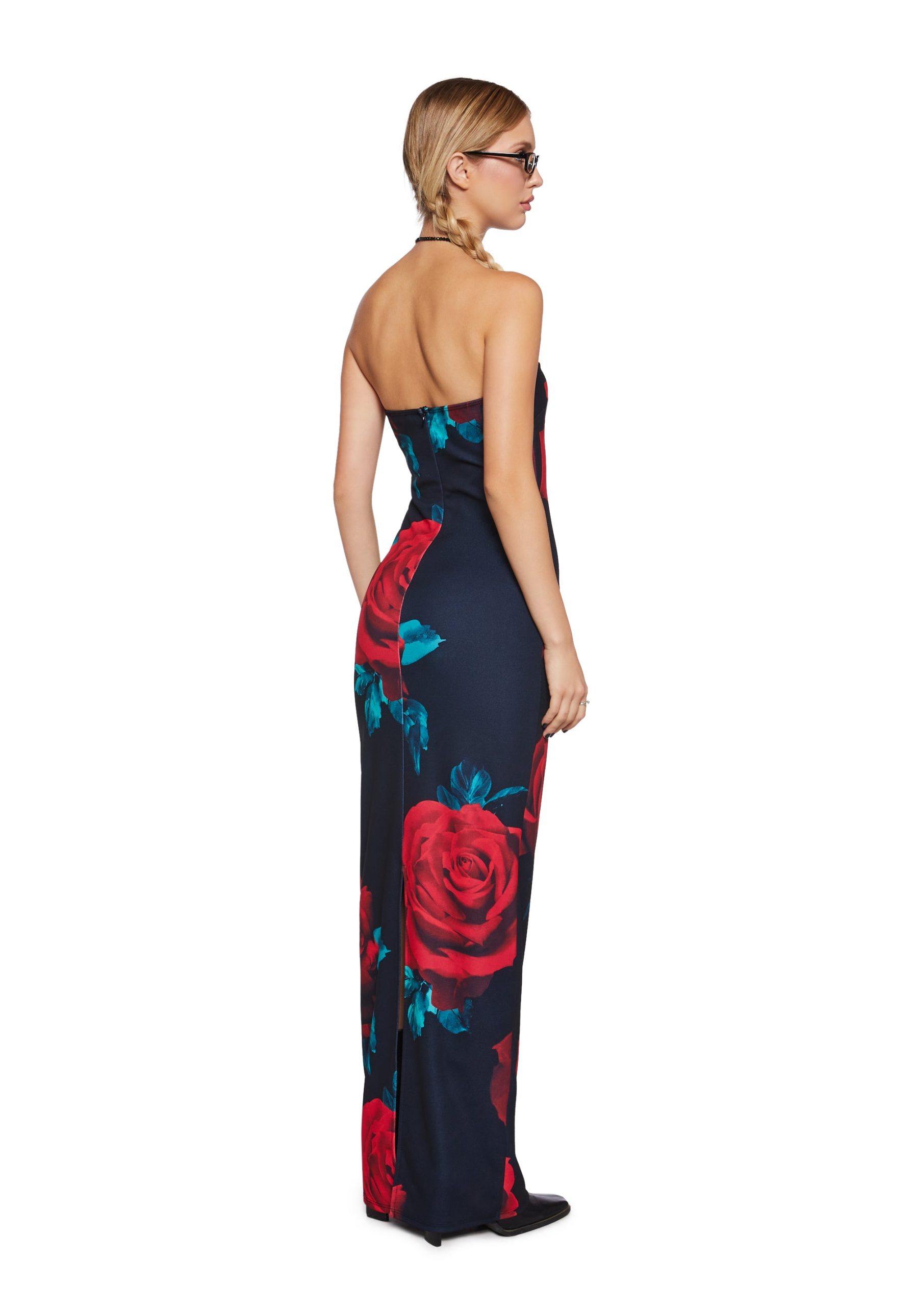 Rose Colored Vision Maxi Dress - Image 4