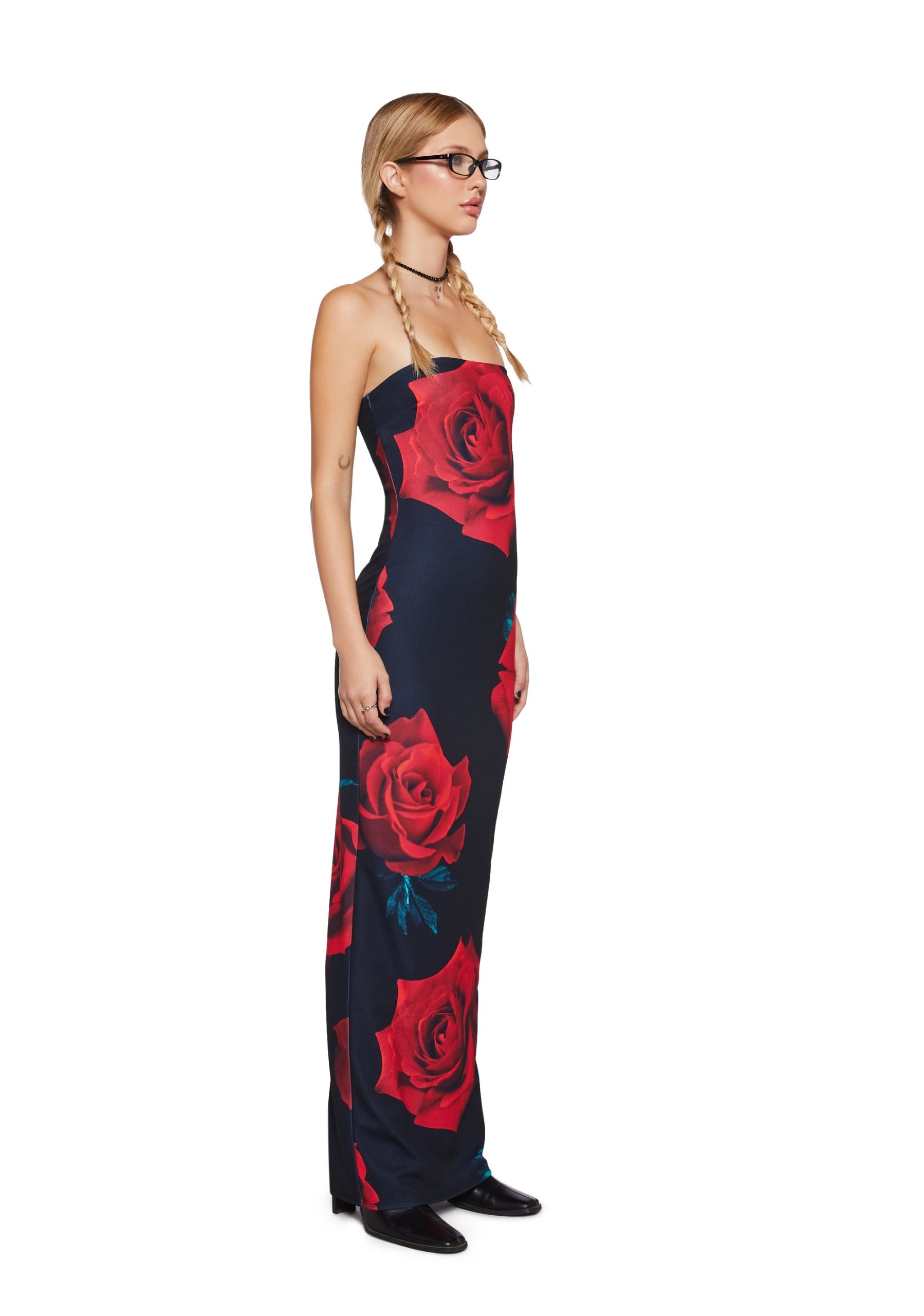 Rose Colored Vision Maxi Dress - Image 3