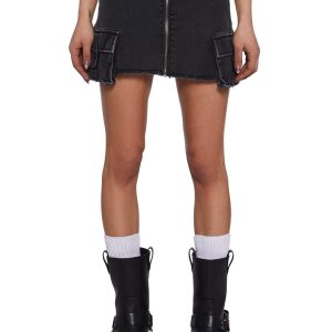 Total Recall Denim Mini Skirt