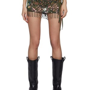 Fluorescent Eden Mini Skirt
