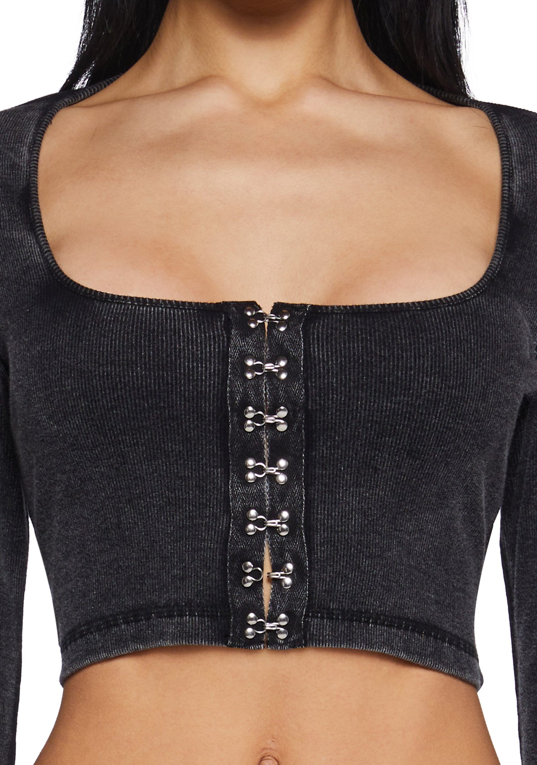 Fascinating Hook Long Sleeve Top - Image 5