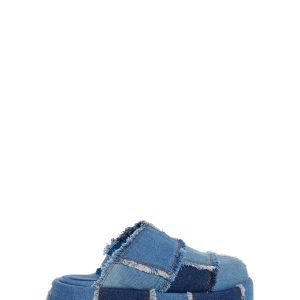 Gritty Rebel Platform Clogs