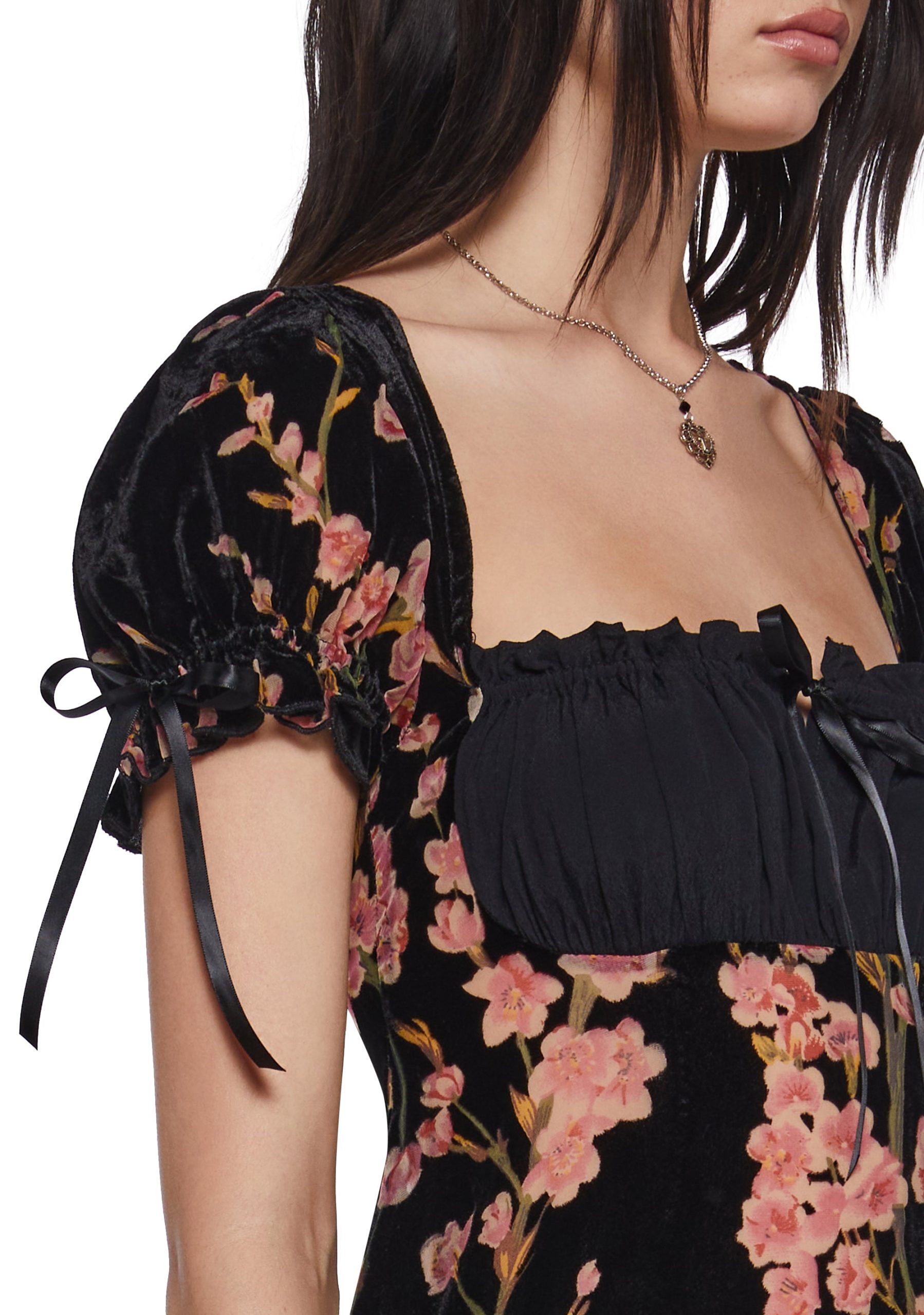 Burned Romance Babydoll Dress - Image 5