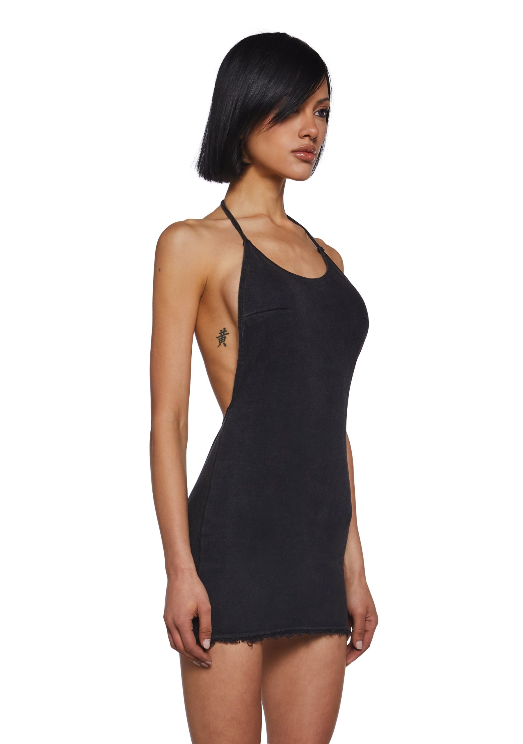 Like My Page Halter Dress - Image 3