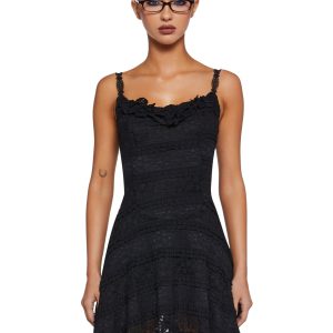 Story Of Love Mini Dress - Black
