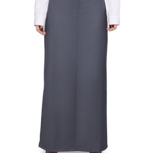 Executive Suite Maxi Skirt - Gray