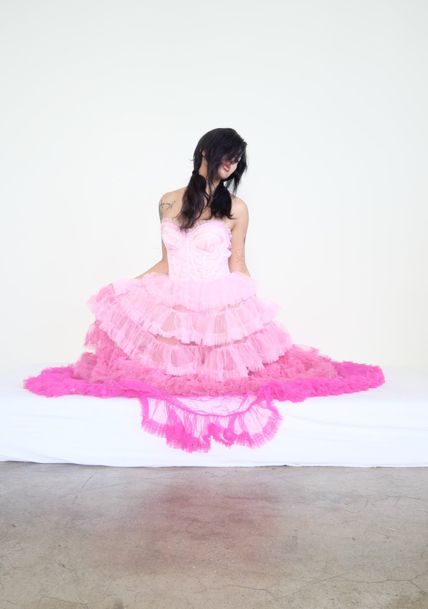 At The Altar Maxi Dress - Pink - Image 7