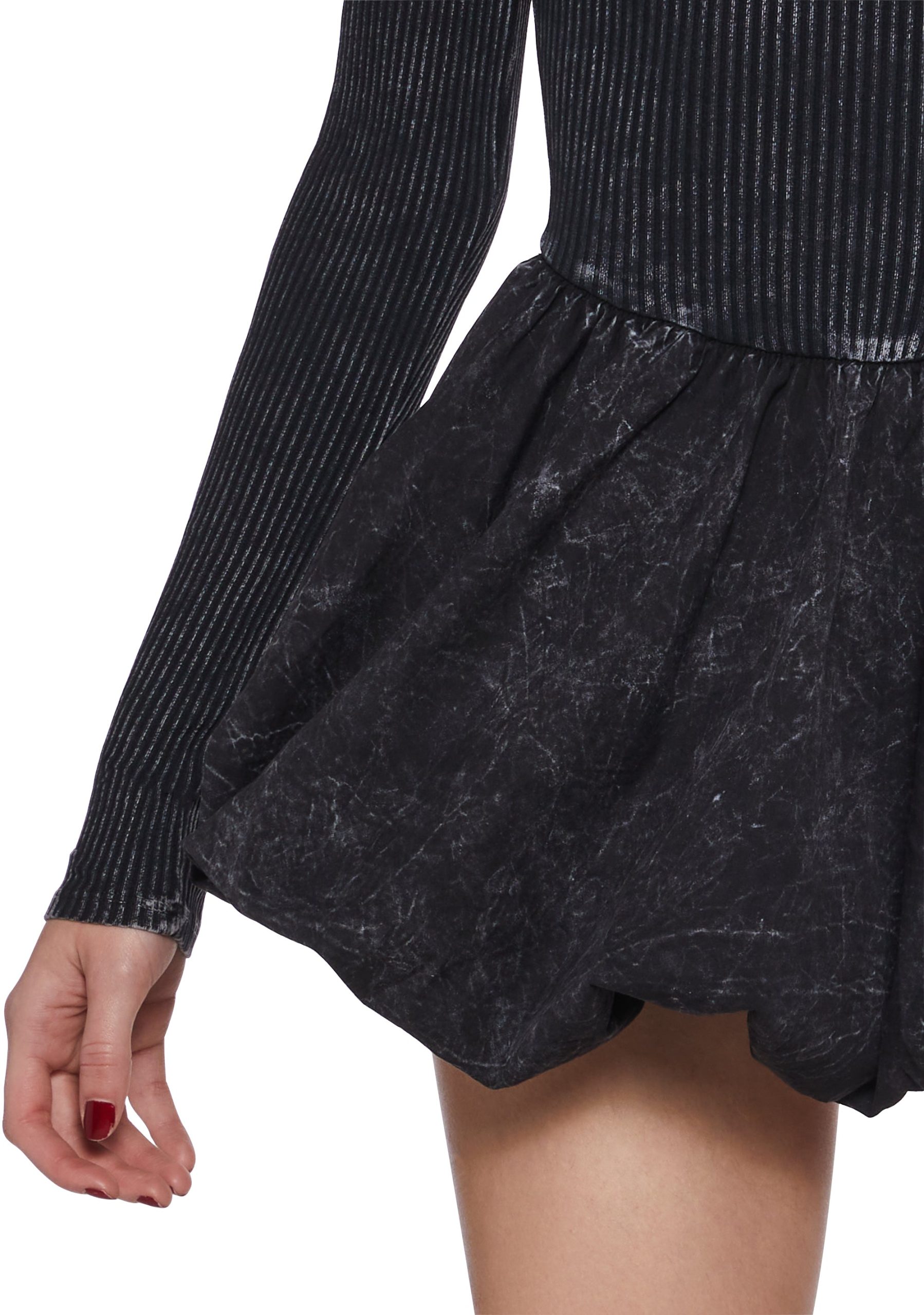 Mixed Music Fit N' Flare Dress - Black - Image 5