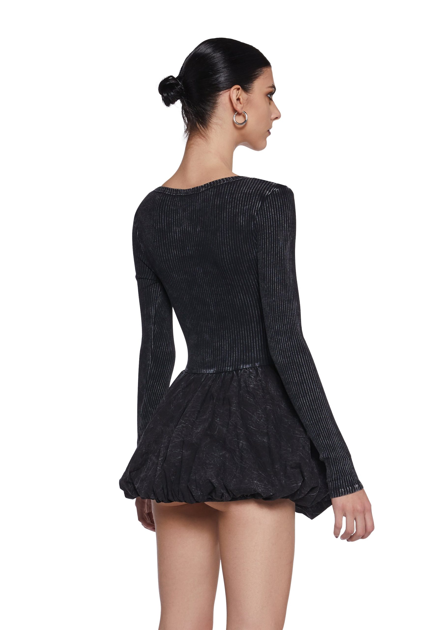 Mixed Music Fit N' Flare Dress - Black - Image 4