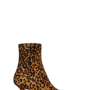 Alston-L Leopard Print Booties