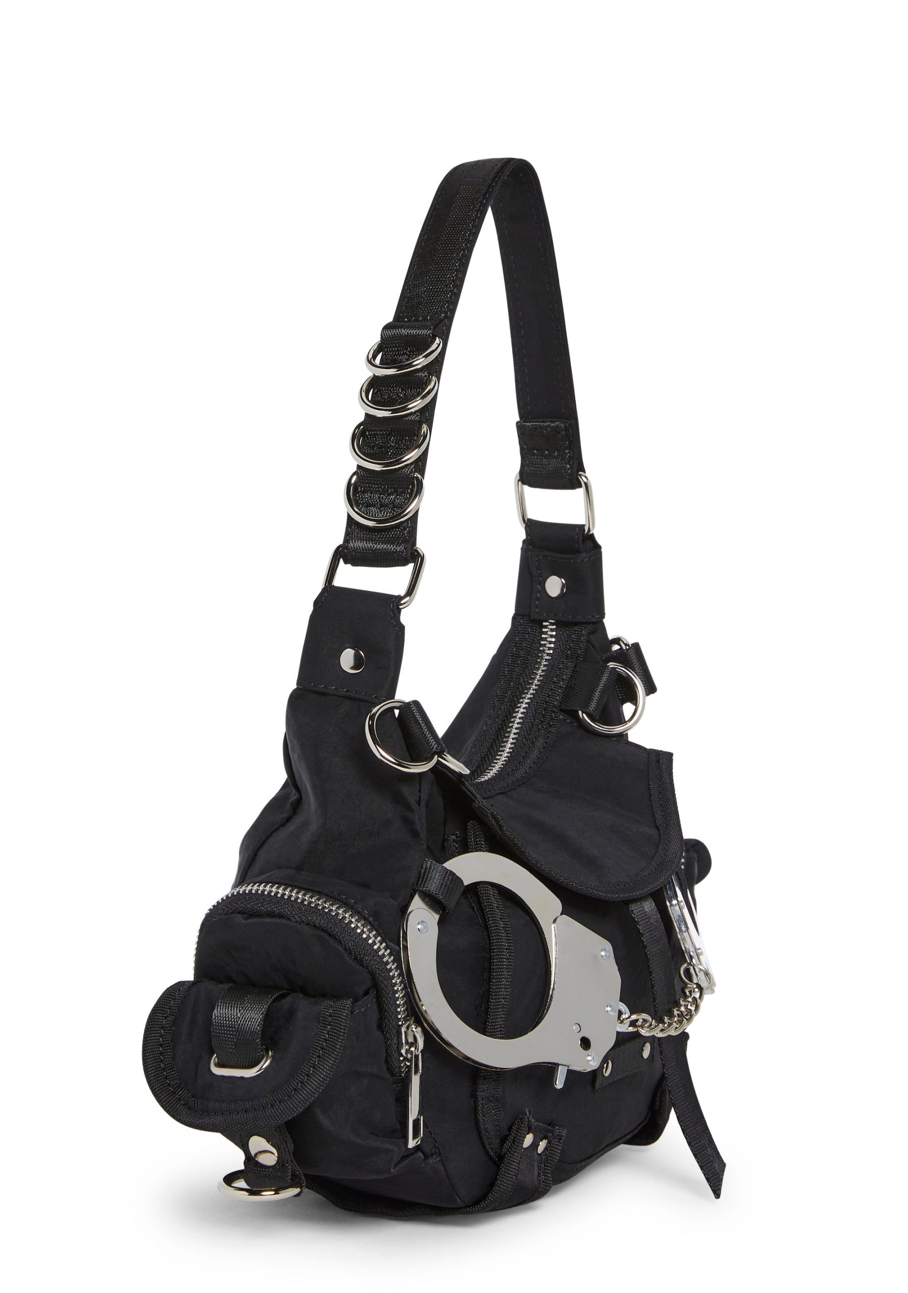 Chord Hand Cuff Shoulder Bag - Image 3