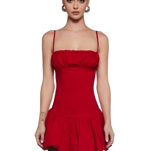 Sweethearts Always Mini Dress - Red