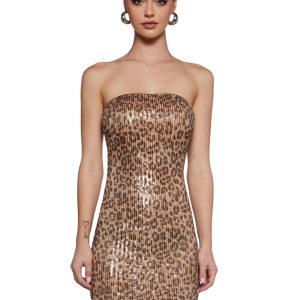 Ultimate Prowess Leopard Dress