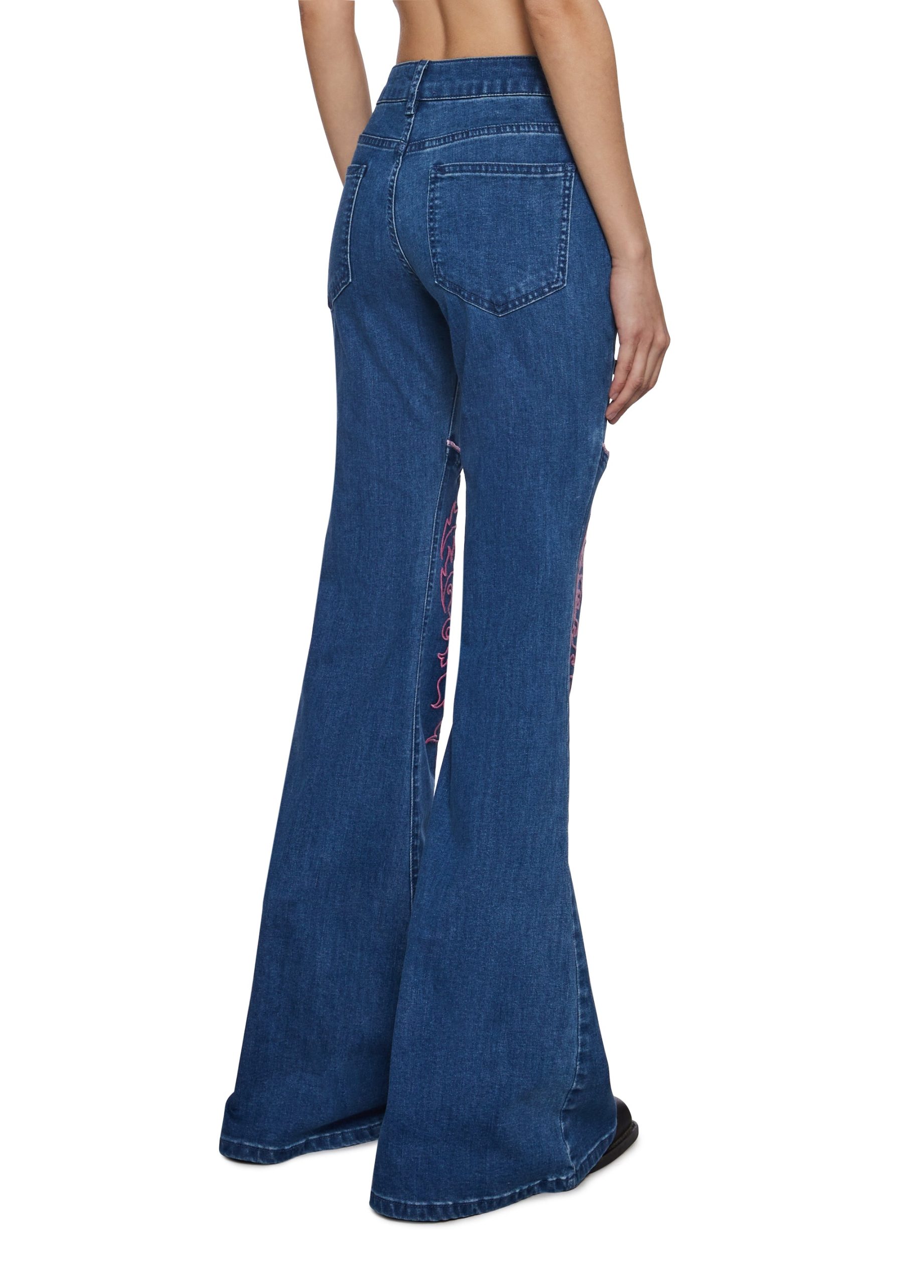Rustic Romance Denim Pants - Image 4