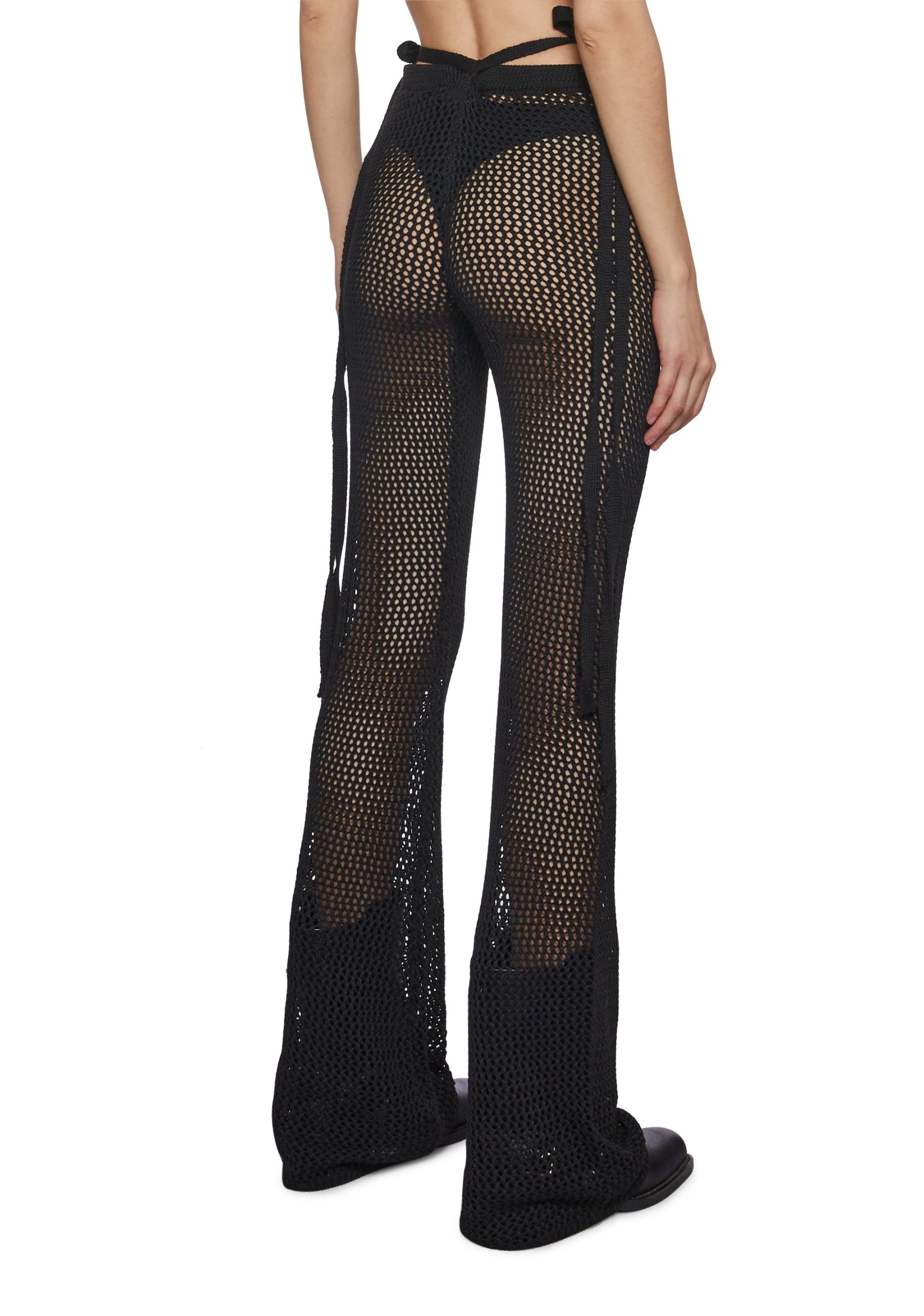 Small Town Outlaws Crochet Pants - Image 4