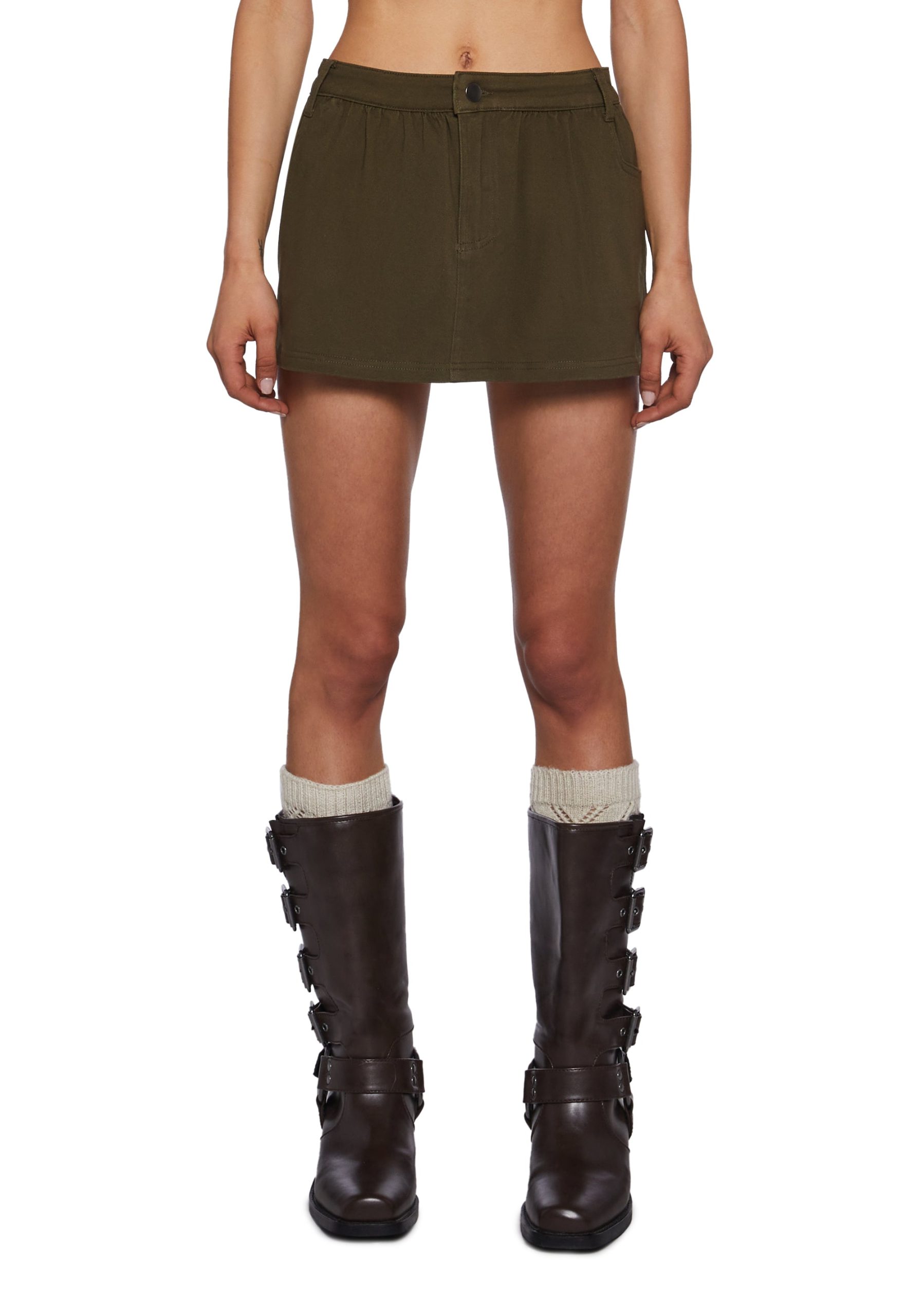 Press Tour Mini Skirt