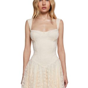 Perfect Date Mini Dress - Off White