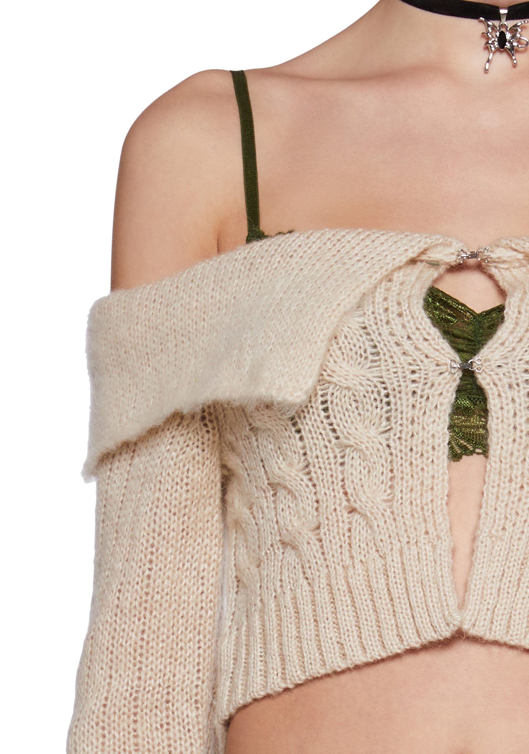 Tutoring Hours Cropped Sweater - Image 5