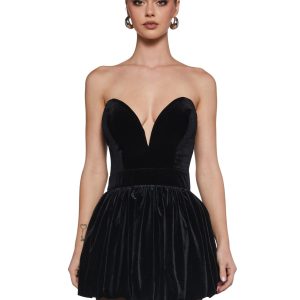 My Turn Velvet Dress