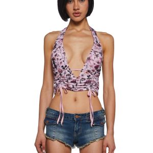 Sun Kissed Halter Top - Floral