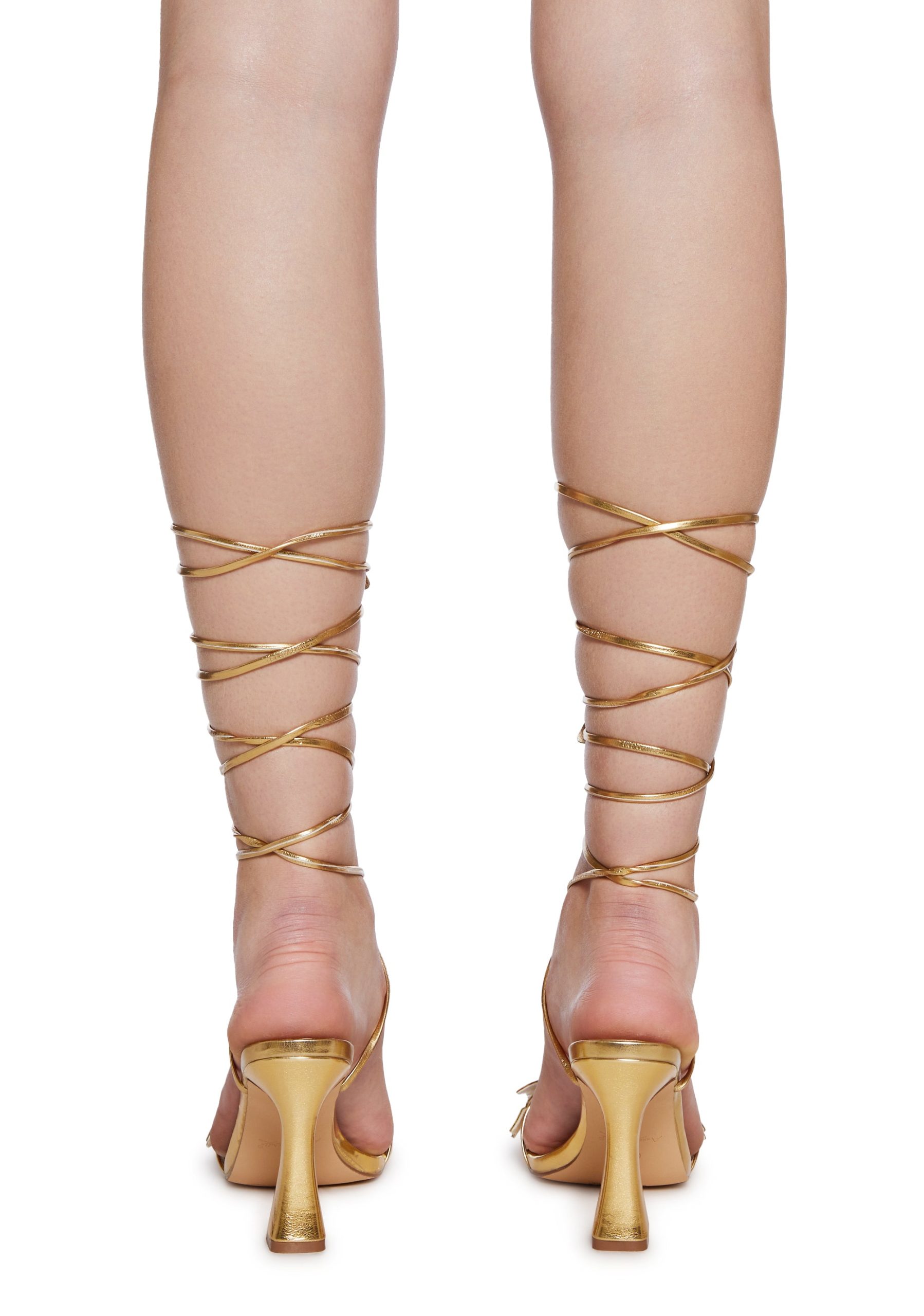 On Golden Wings Wrap Heels - Image 4