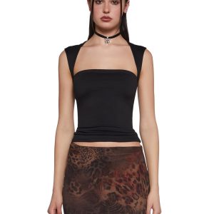 Dress Code Violation Crop Top
