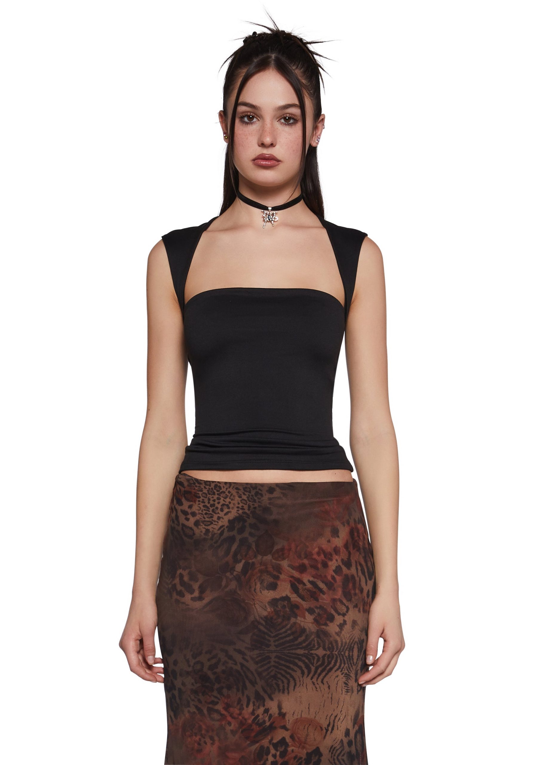 Dress Code Violation Crop Top