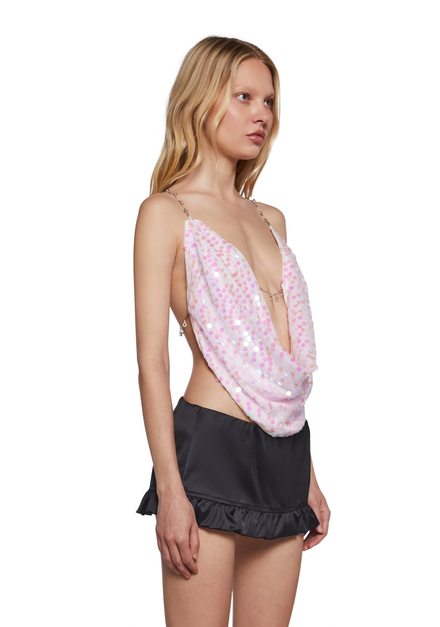 Dazzling Debut Sequin Top - Image 3