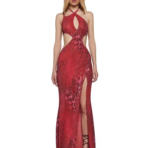 Untamed Love Print Dress