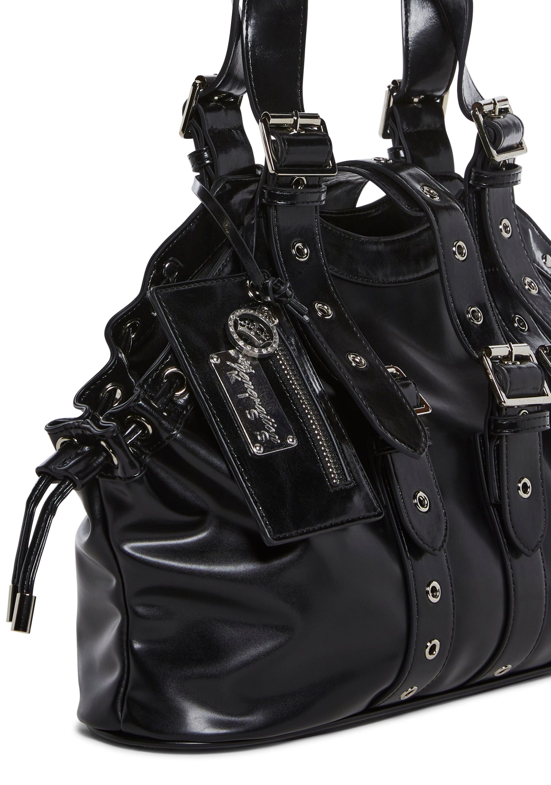 Amabel Shoulder Bag - Black - Image 5