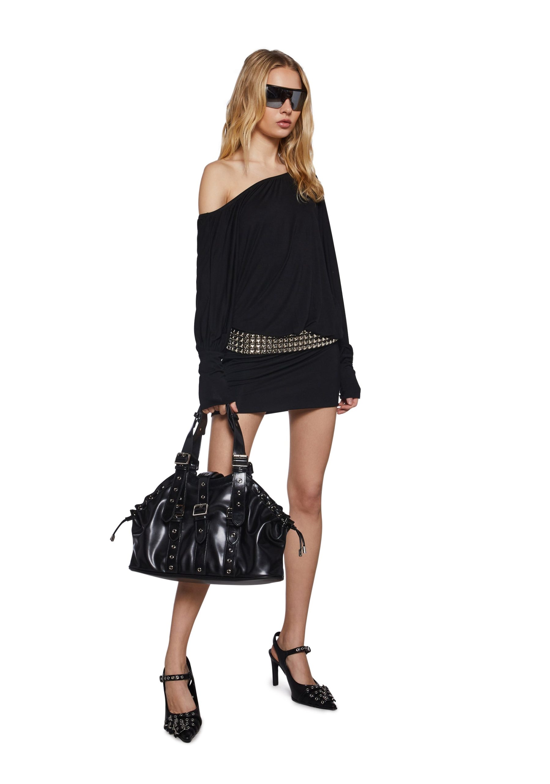 Amabel Shoulder Bag - Black - Image 2