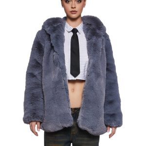 Wild Wintering Faux Fur Coat