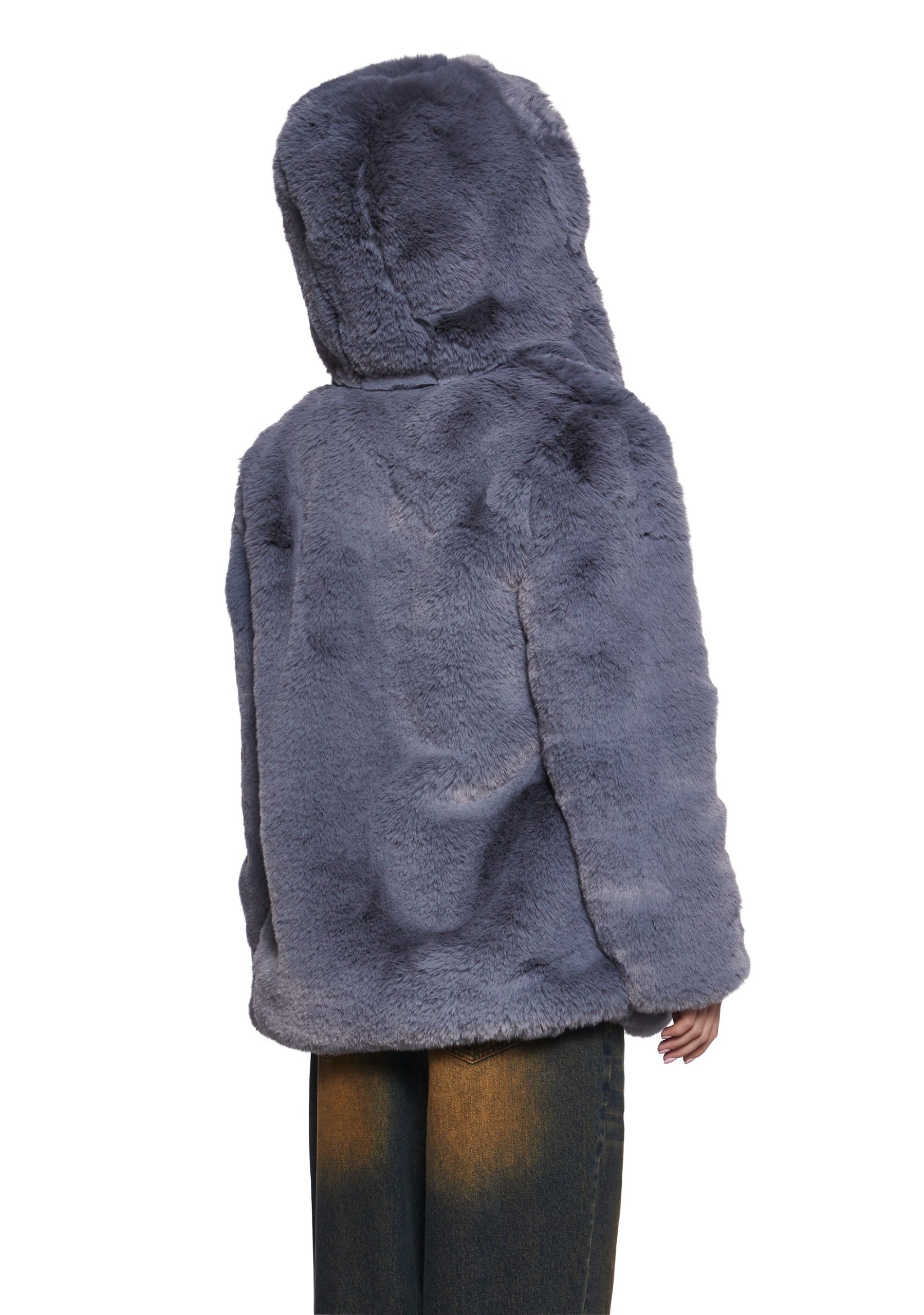Wild Wintering Faux Fur Coat - Image 4