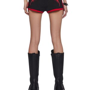 Baphomet Fan Booty Shorts
