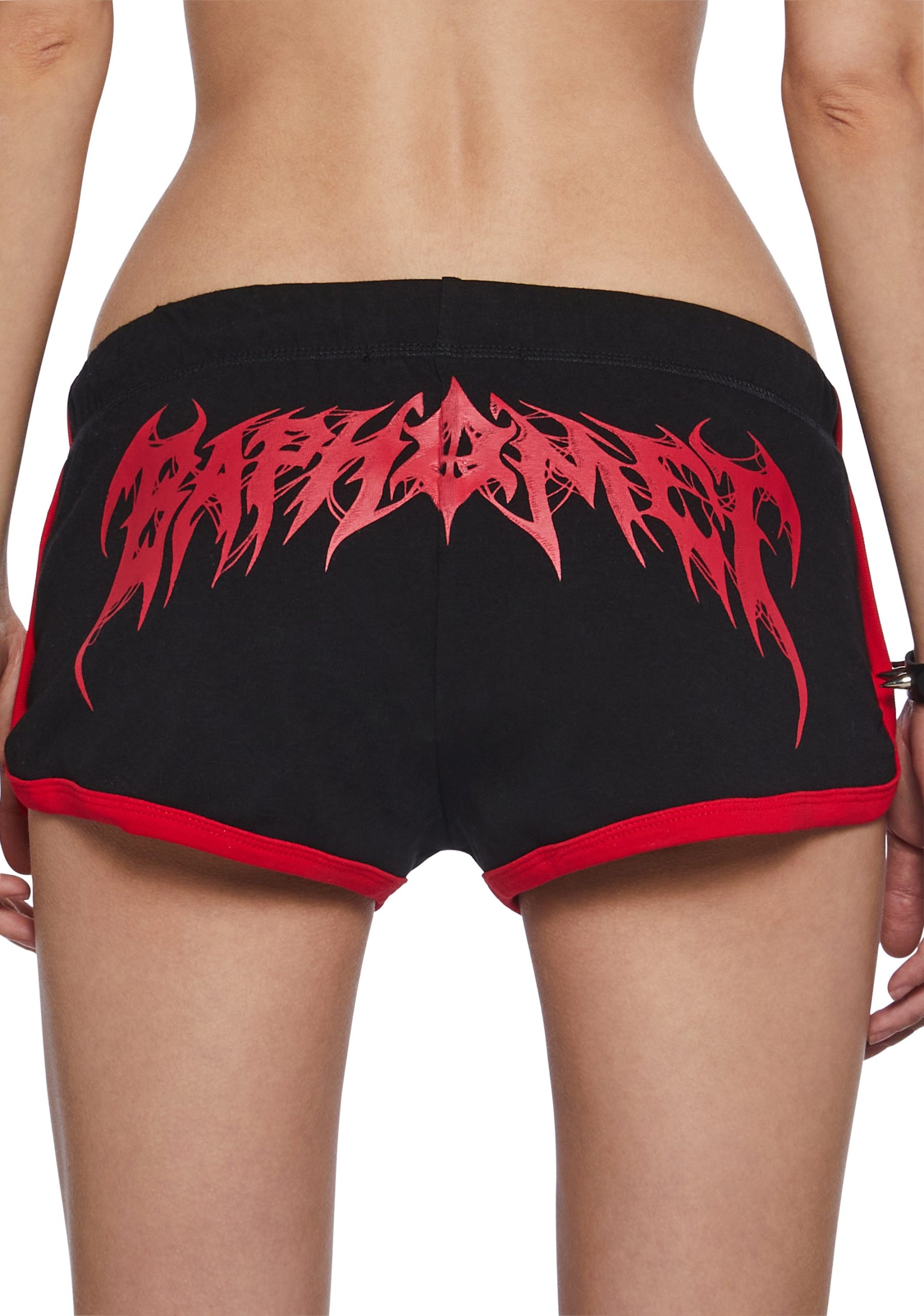 Baphomet Fan Booty Shorts - Image 7