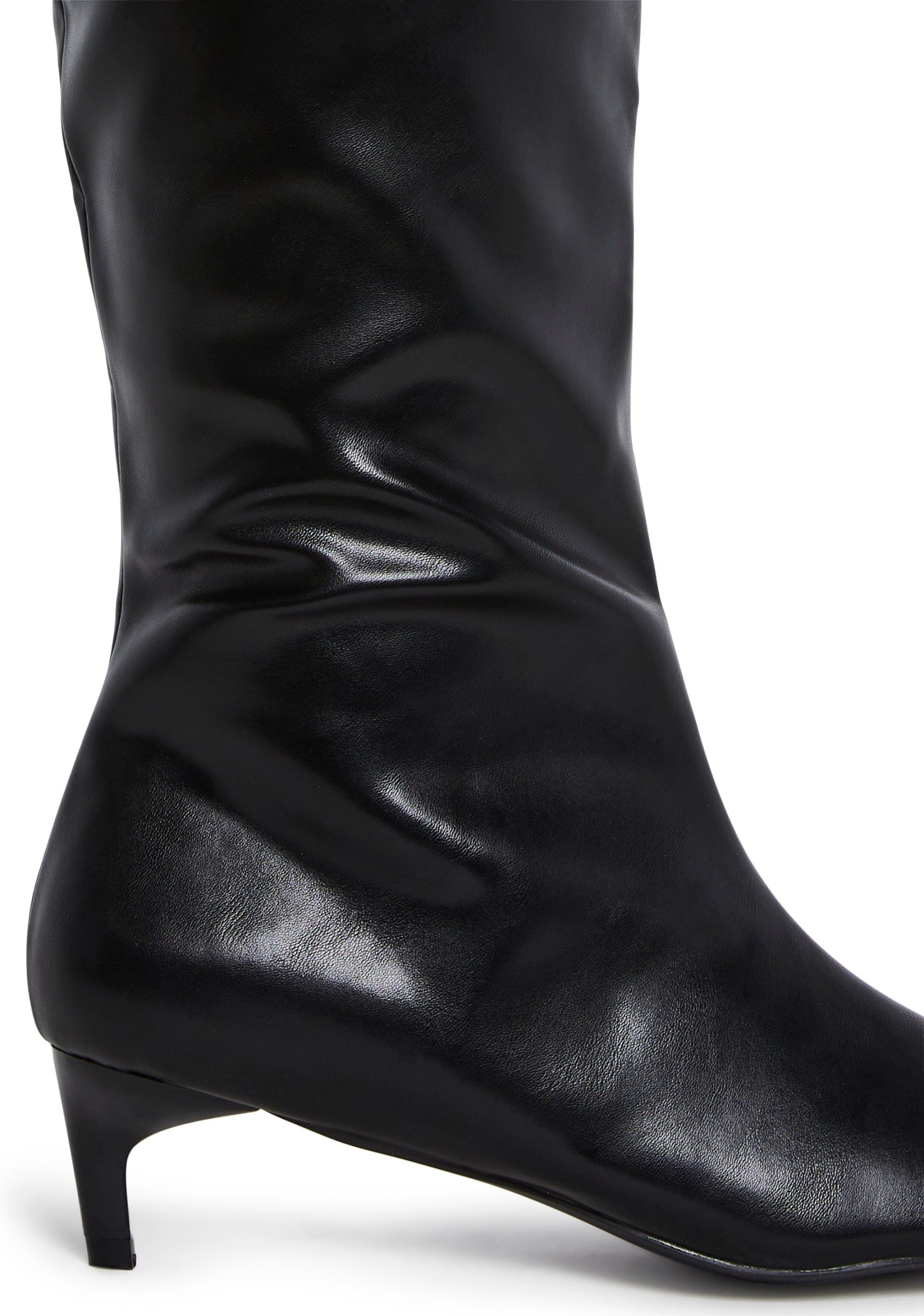 Elegant Tactics Knee High Boots - Black - Image 2