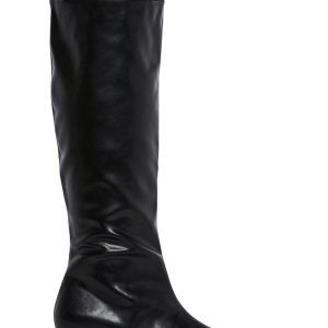 Elegant Tactics Knee High Boots - Black