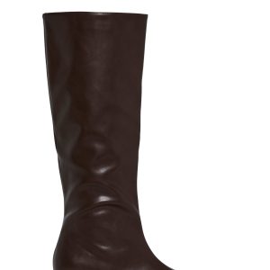 Elegant Tactics Knee High Boots - Brown