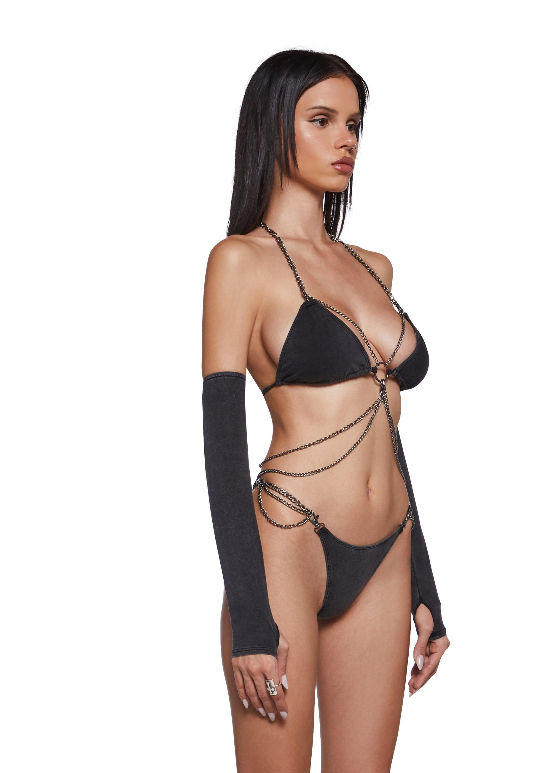 Ambient Strappy Chain Lingerie Set - Image 3
