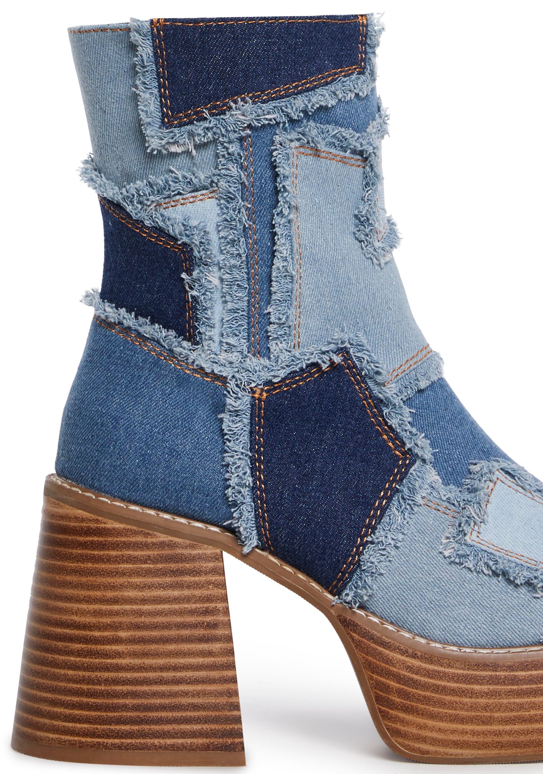 Winding Roads Ankle Boots - Denim - Image 2