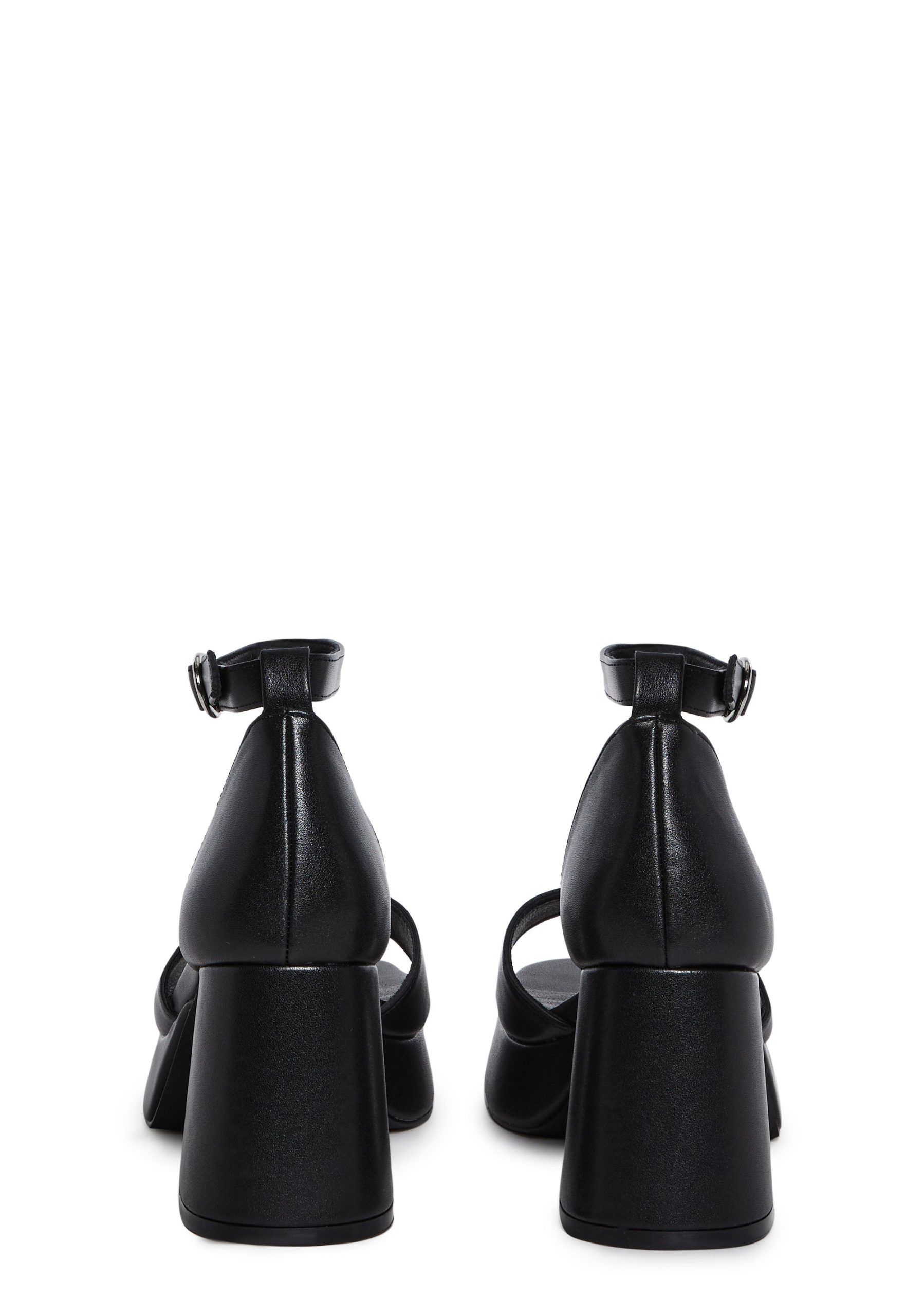 Soft Waltz Platform Sandals - Black - Image 4
