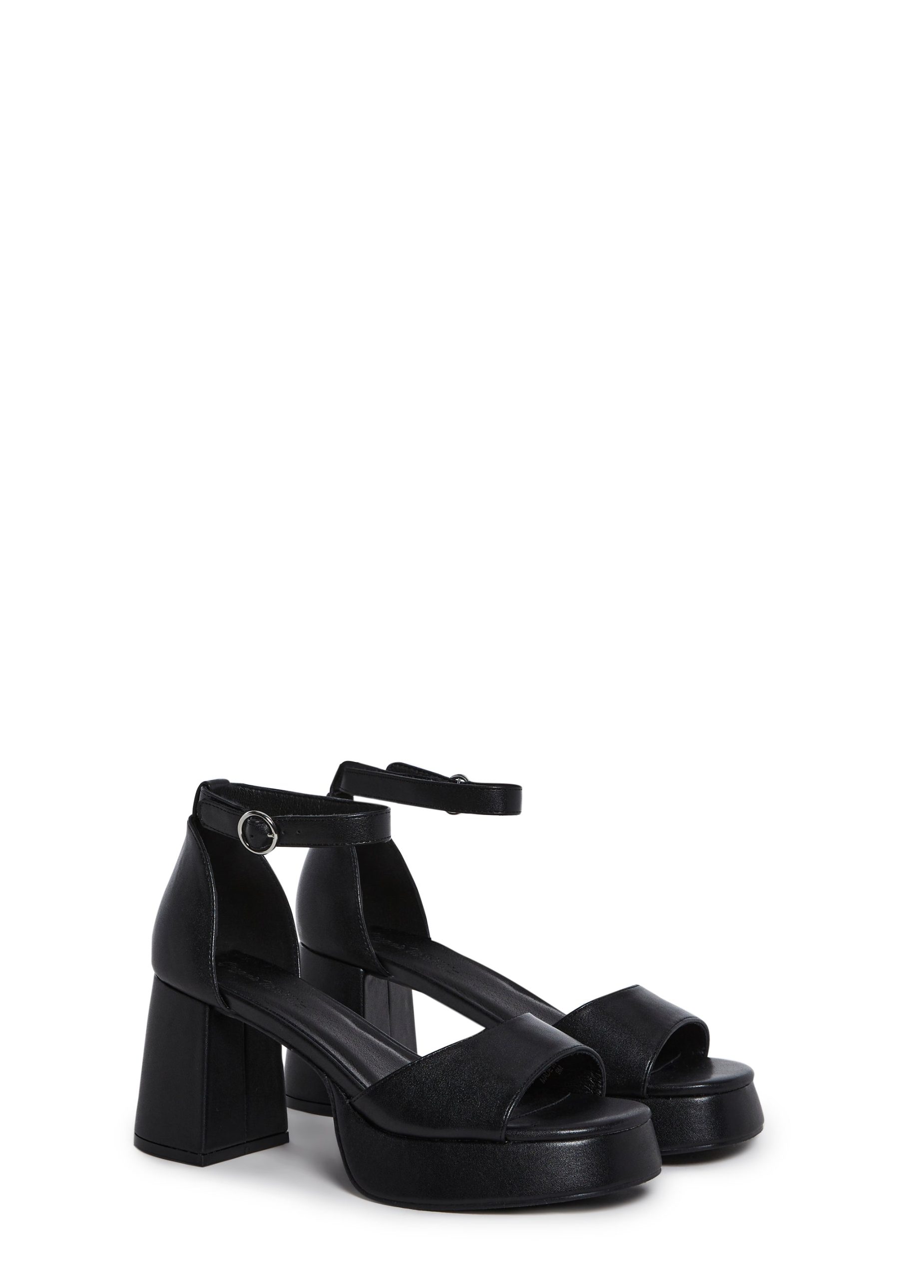 Soft Waltz Platform Sandals - Black - Image 3