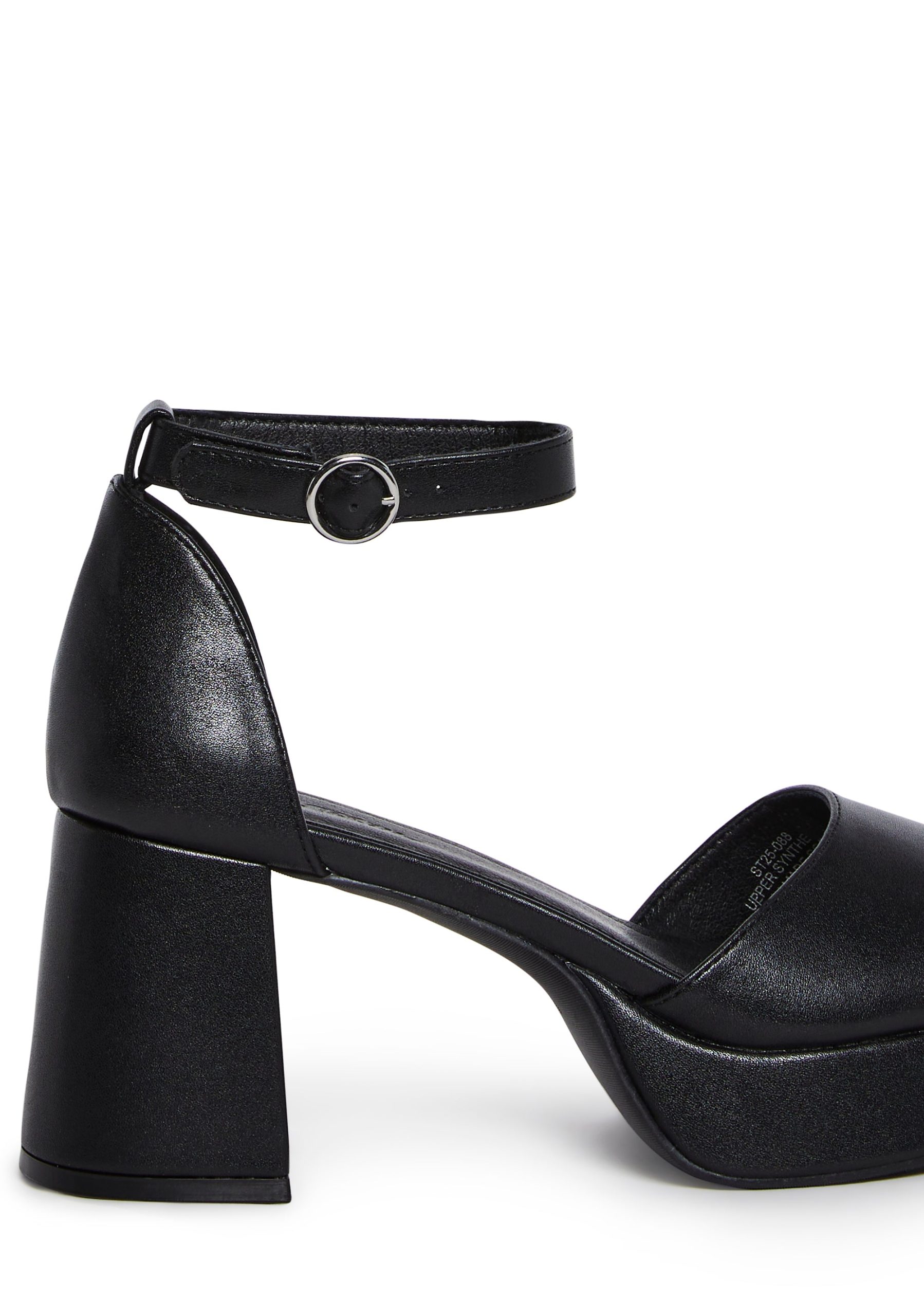Soft Waltz Platform Sandals - Black - Image 2
